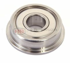 SF606ZZ 6x17x6mm Stainless Steel Ball Bearing, Flanged   