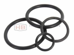 BS172 Nitrile NBR70 O Ring 209.23mm Bore 2.62mm Section